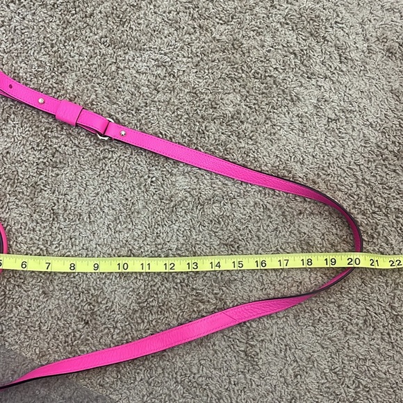 Kate Spade ♠️ Bright Pink Handbag and Crossbody - Picture 13 of 14